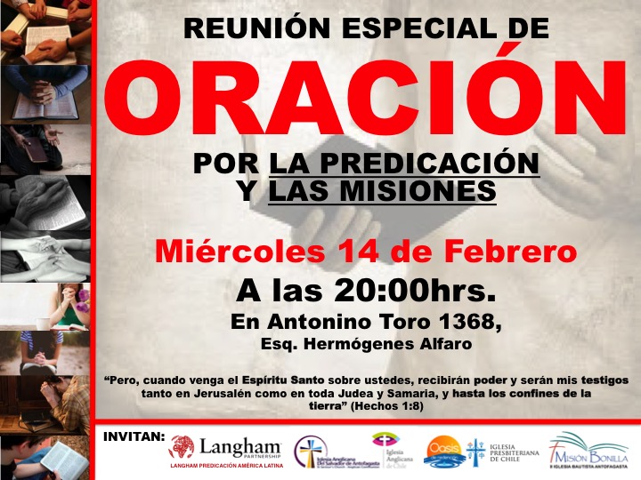 Reunión de Oración Langham14 02 18
